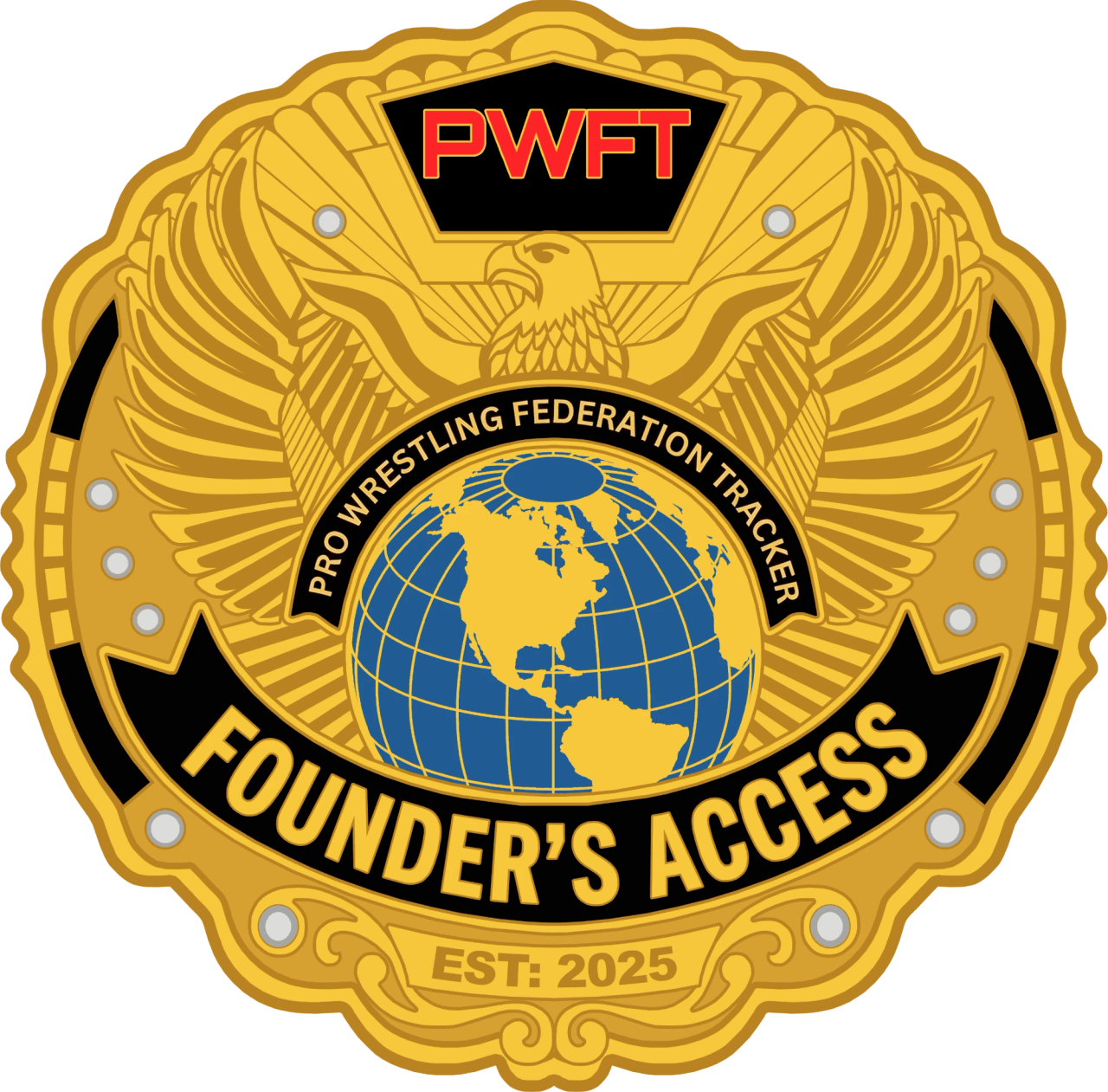 The PWFT Founder badge